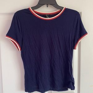 Navy forever 21 tshirt, size M